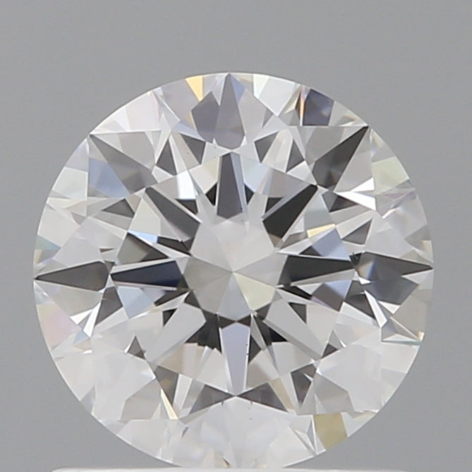 1.10 Carat Round Shaped, Excellent Cut, D Color, VVS2 Clarity, IGI Certified Lab Grown Diamond