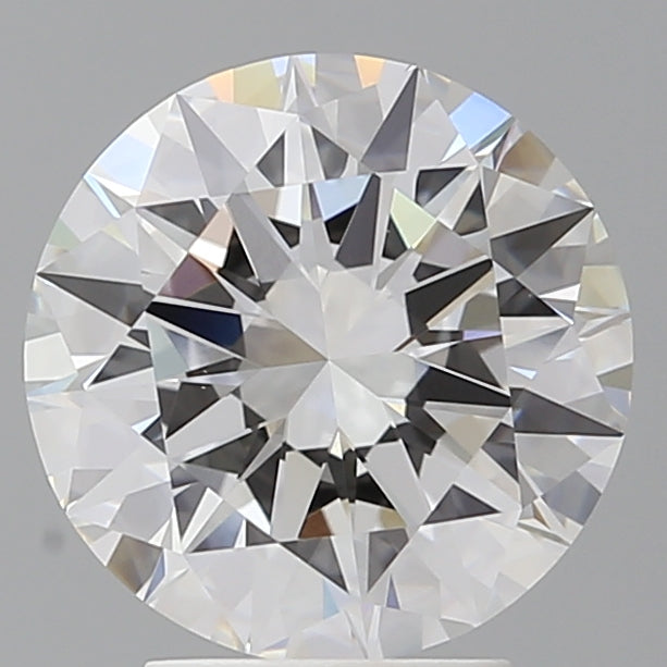 3.58 Carat Round Shaped, Excellent Cut, E Color, VVS2 Clarity, IGI Certified Lab Grown Diamond