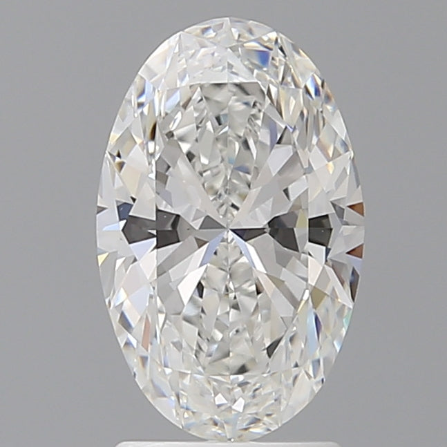 2.03 Carat Oval Shaped, Ideal Cut, E Color, VVS2 Clarity, IGI Certified Lab Grown Diamond