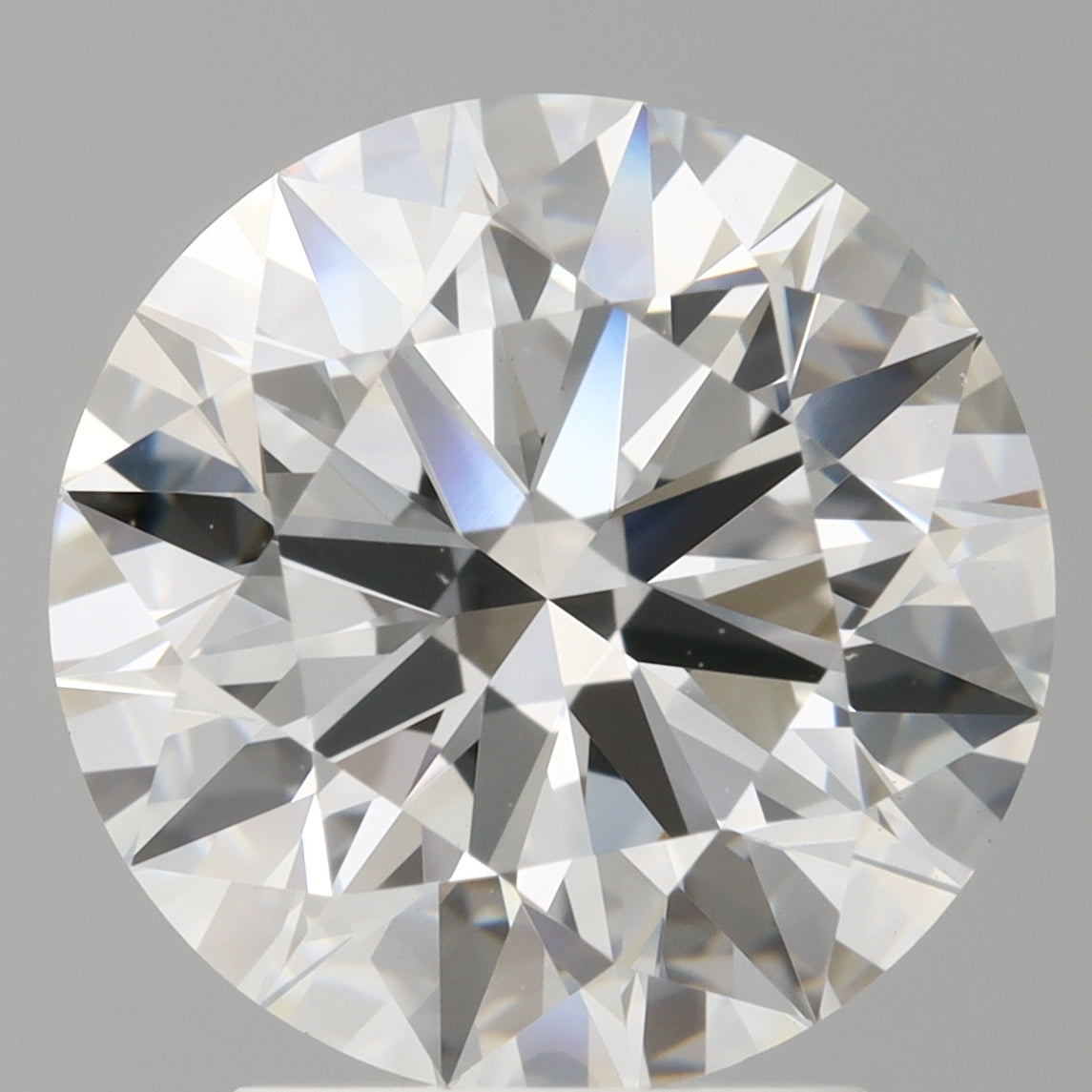 3.09 Carat Round Shaped, Ideal Cut, E Color, VVS2 Clarity, IGI Certified Lab Grown Diamond