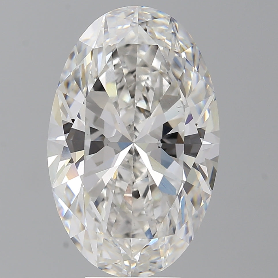 7.09 Carat Oval Shaped, Ideal Cut, F Color, VS1 Clarity, IGI Certified Lab Grown Diamond