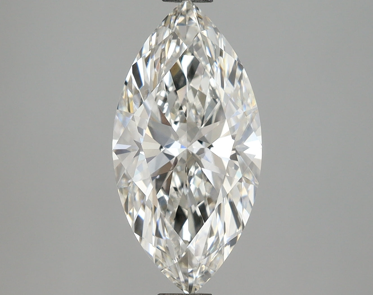 2.52 Carat Marquise Shaped, Ideal Cut, F Color, VVS2 Clarity, IGI Certified Lab Grown Diamond