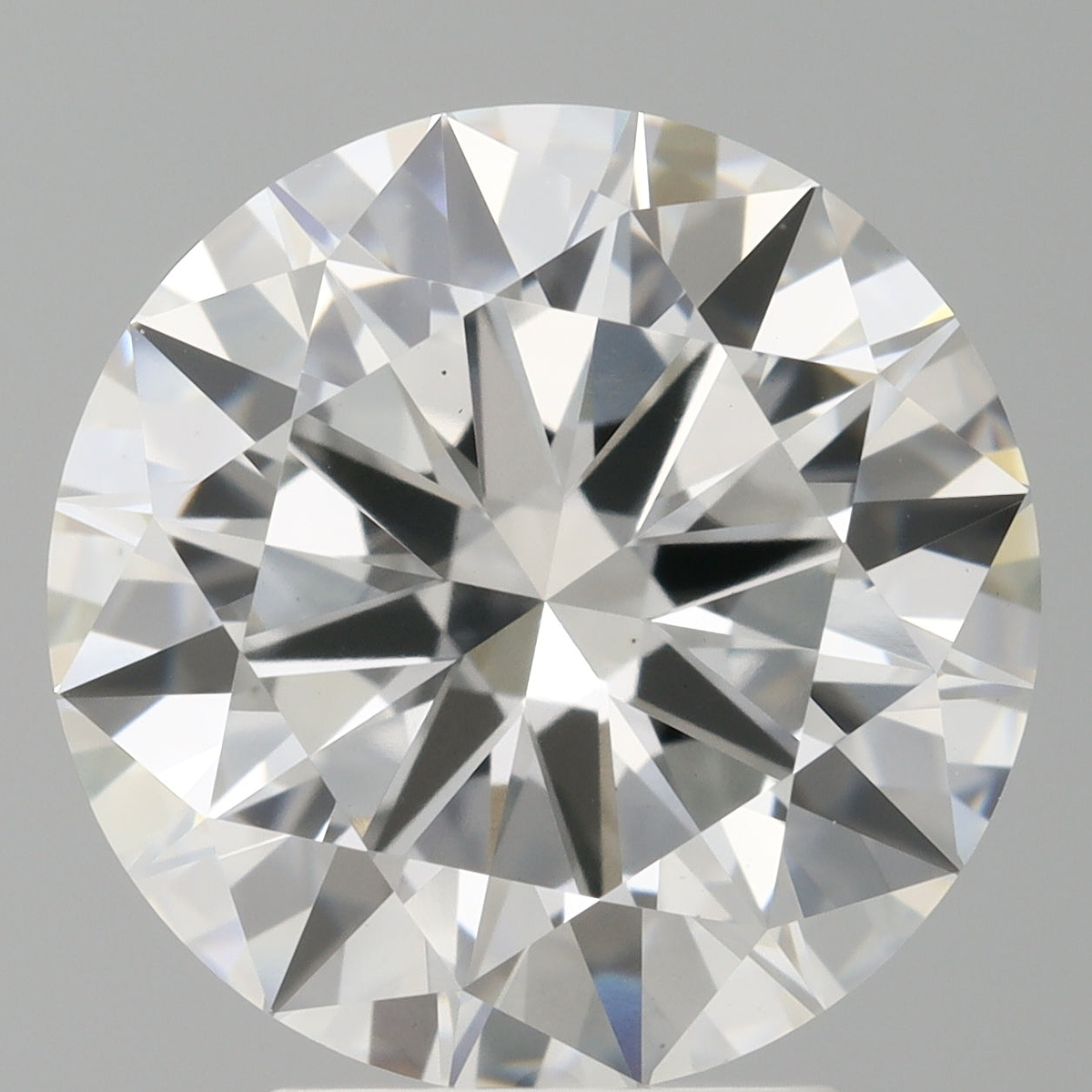4.05 Carat Round Shaped, Excellent Cut, E Color, VS1 Clarity, IGI Certified Lab Grown Diamond