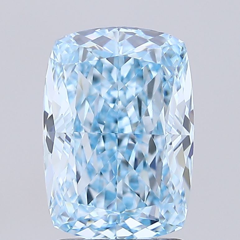 2.01 Carat Cushion Shaped, Ideal Cut, VVS2 Clarity, IGI Certified Lab Grown Diamond
