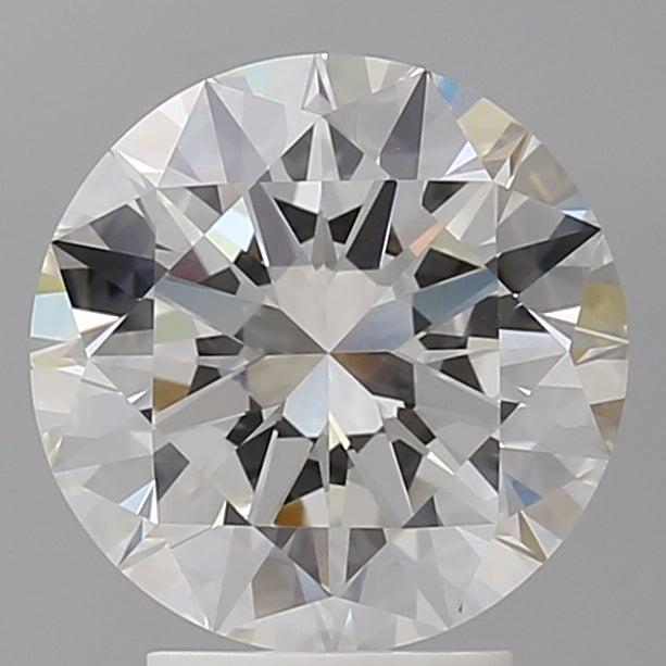 3.51 Carat Round Shaped, Excellent Cut, F Color, VVS2 Clarity, IGI Certified Lab Grown Diamond