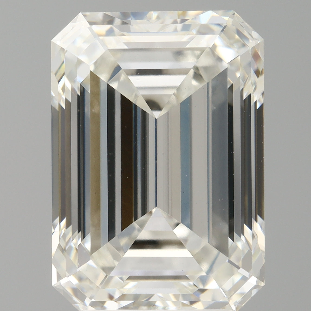 4.97 Carat Emerald Shaped, Ideal Cut, G Color, VS1 Clarity, IGI Certified Lab Grown Diamond