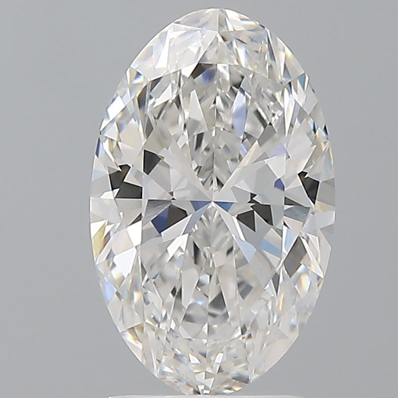 2.59 Carat Oval Shaped, Ideal Cut, F Color, VVS2 Clarity, IGI Certified Lab Grown Diamond