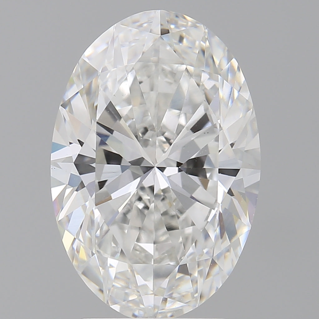 4.02 Carat Oval Shaped, Ideal Cut, E Color, VS1 Clarity, IGI Certified Lab Grown Diamond