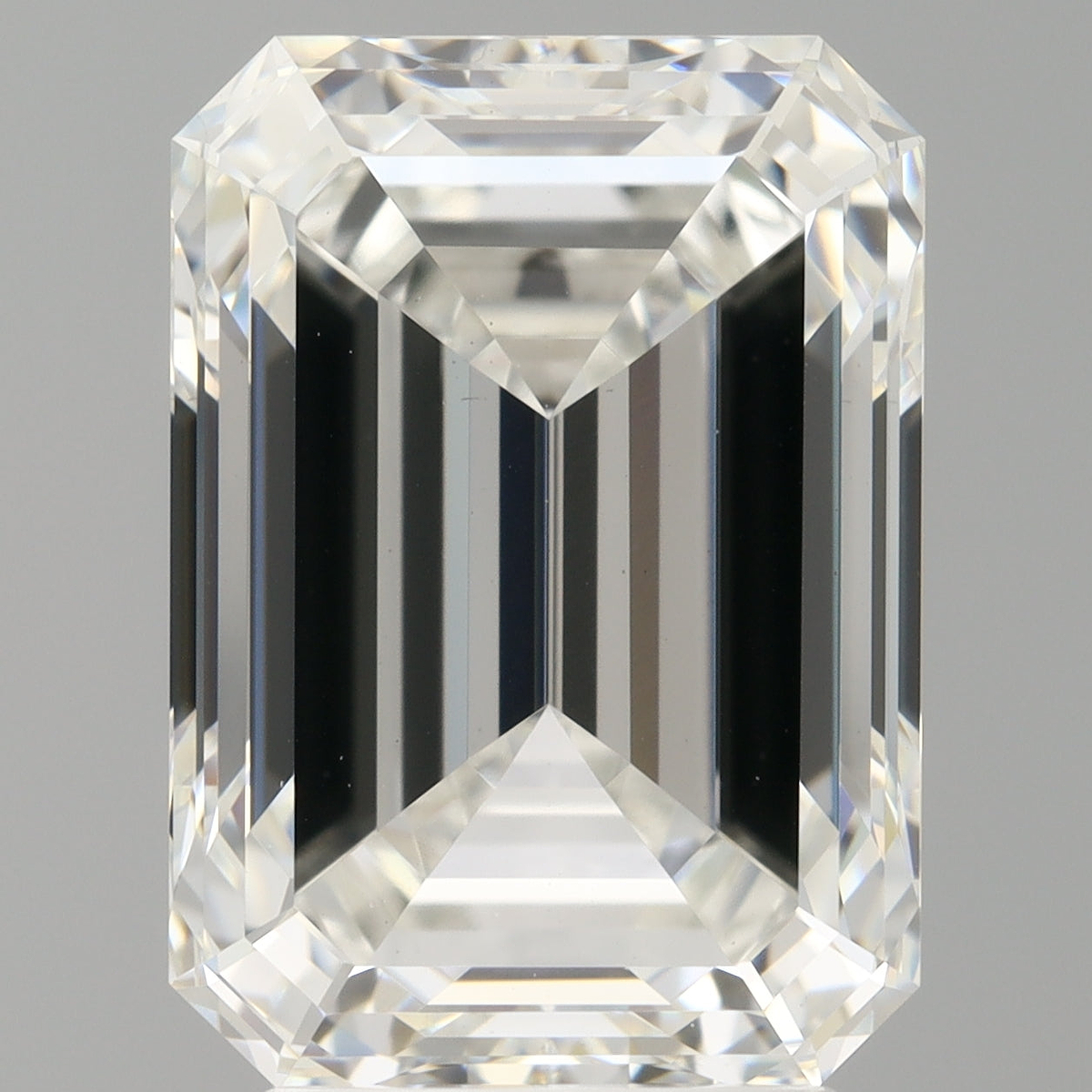 4.10 Carat Emerald Shaped, Ideal Cut, F Color, VS1 Clarity, IGI Certified Lab Grown Diamond