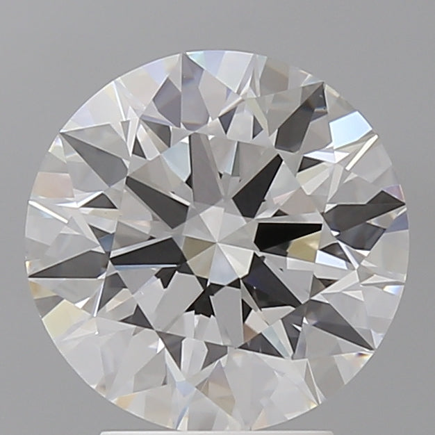 3.51 Carat Round Shaped, Ideal Cut, F Color, VVS2 Clarity, IGI Certified Lab Grown Diamond