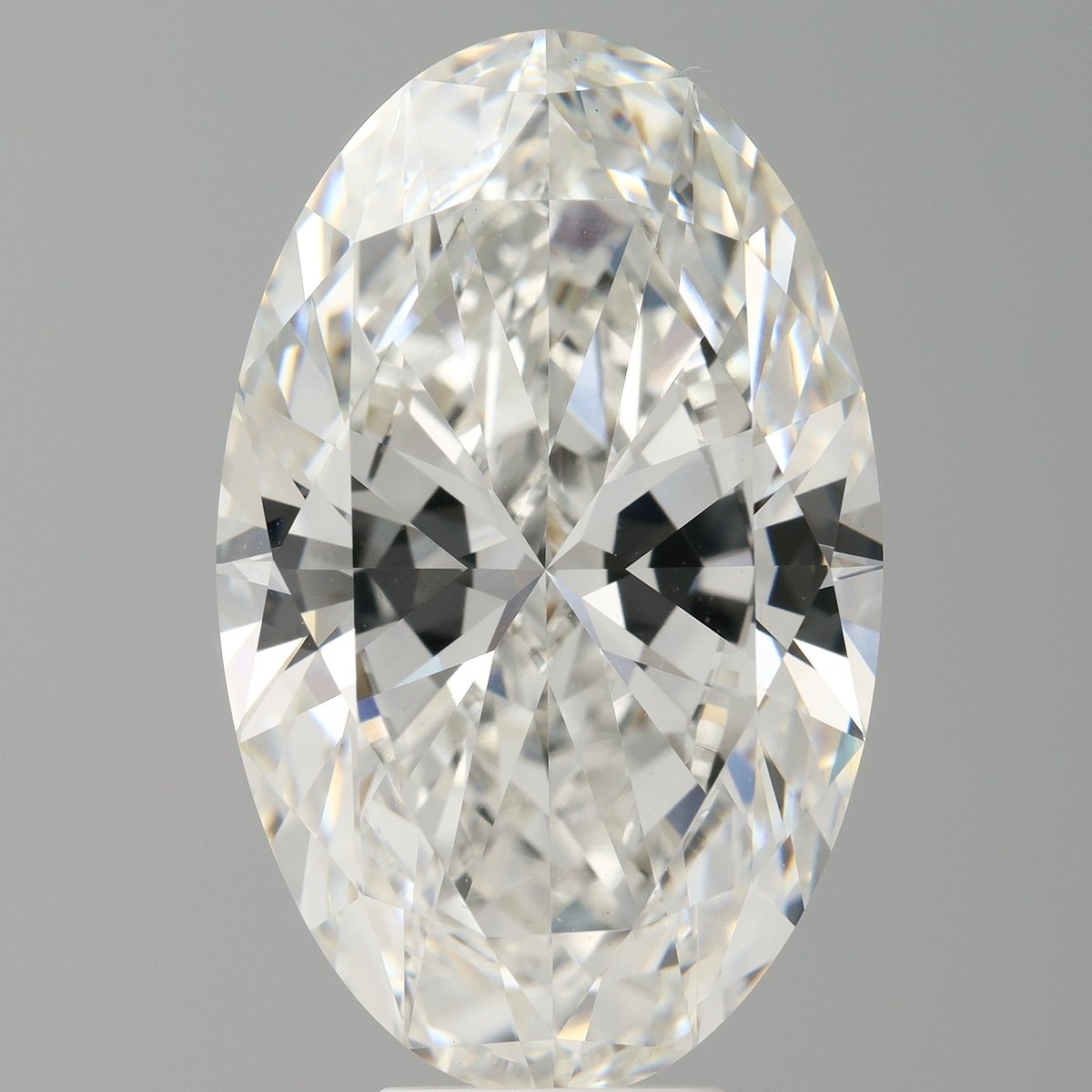 8.58 Carat Oval Shaped, Ideal Cut, F Color, VVS2 Clarity, IGI Certified Lab Grown Diamond