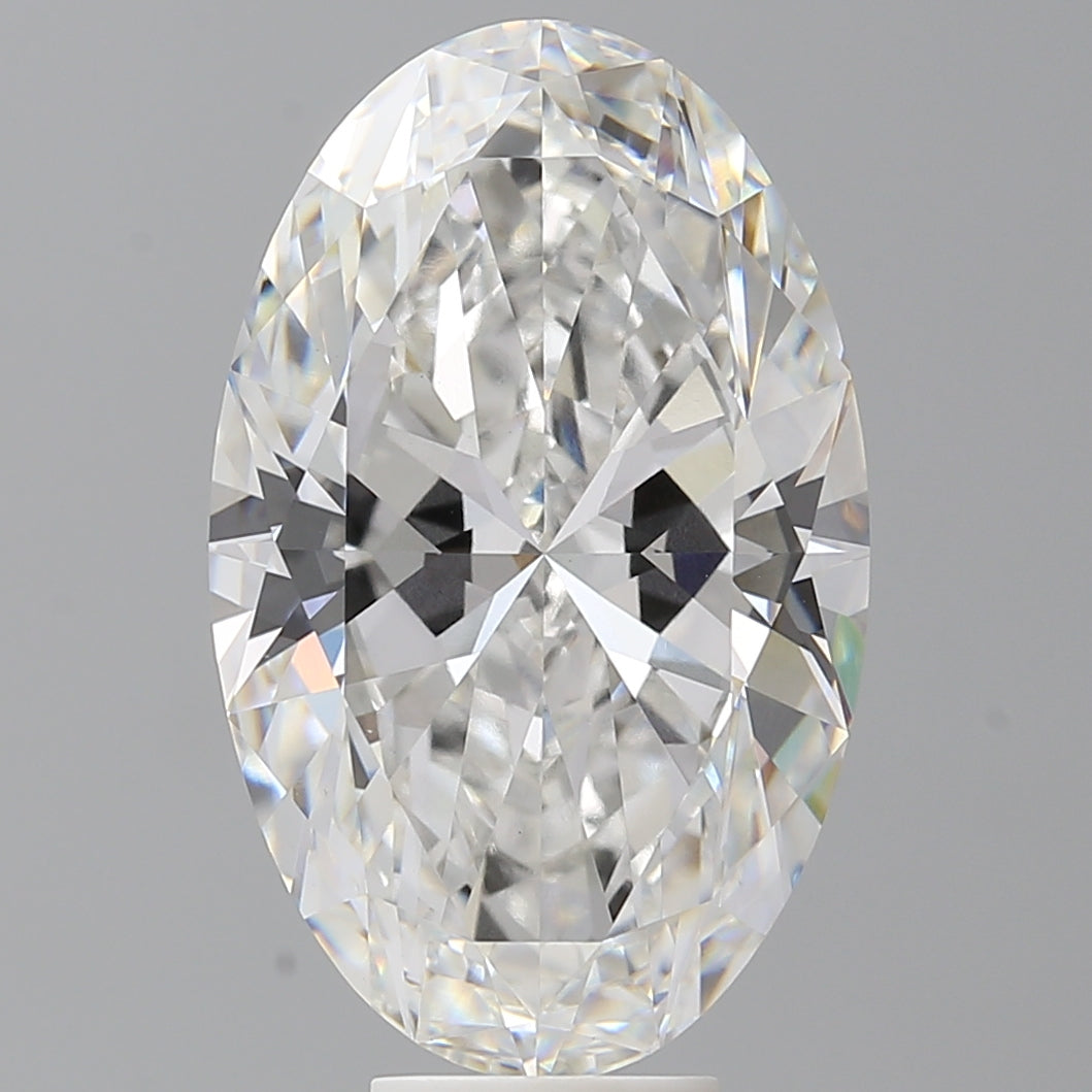 9.08 Carat Oval Shaped, Ideal Cut, E Color, VS1 Clarity, IGI Certified Lab Grown Diamond