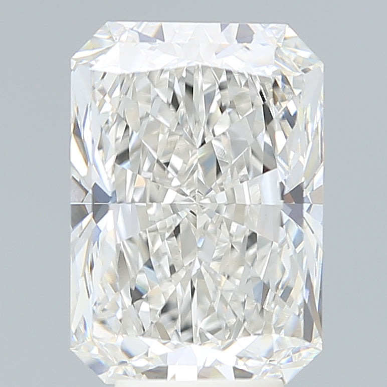 6.21 Carat Radiant Shaped, Ideal Cut, G Color, VS1 Clarity, IGI Certified Lab Grown Diamond
