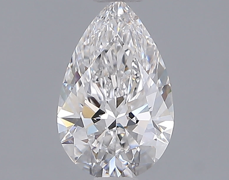 1.06 Carat Pear Shaped, Ideal Cut, D Color, VVS2 Clarity, IGI Certified Lab Grown Diamond