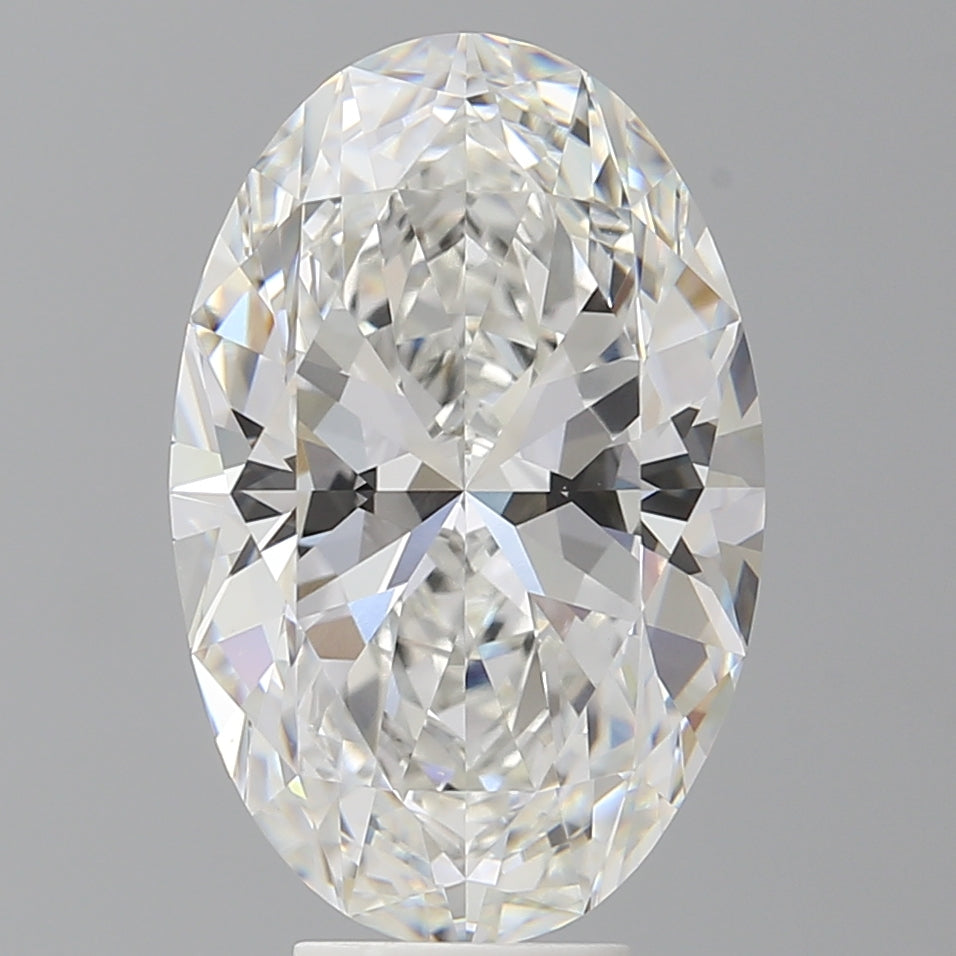 7.06 Carat Oval Shaped, Ideal Cut, F Color, VVS2 Clarity, IGI Certified Lab Grown Diamond