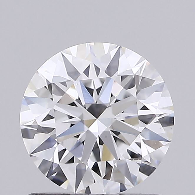 1.06 Carat Round Shaped, Ideal Cut, D Color, VVS2 Clarity, IGI Certified Lab Grown Diamond