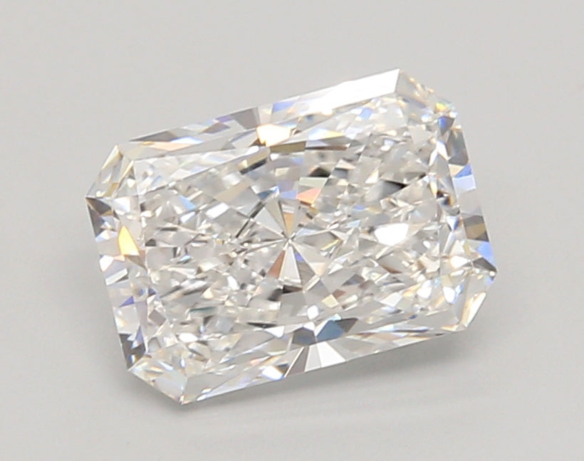 2.04 Carat Radiant Shaped, Ideal Cut, E Color, VVS1 Clarity, IGI Certified Lab Grown Diamond
