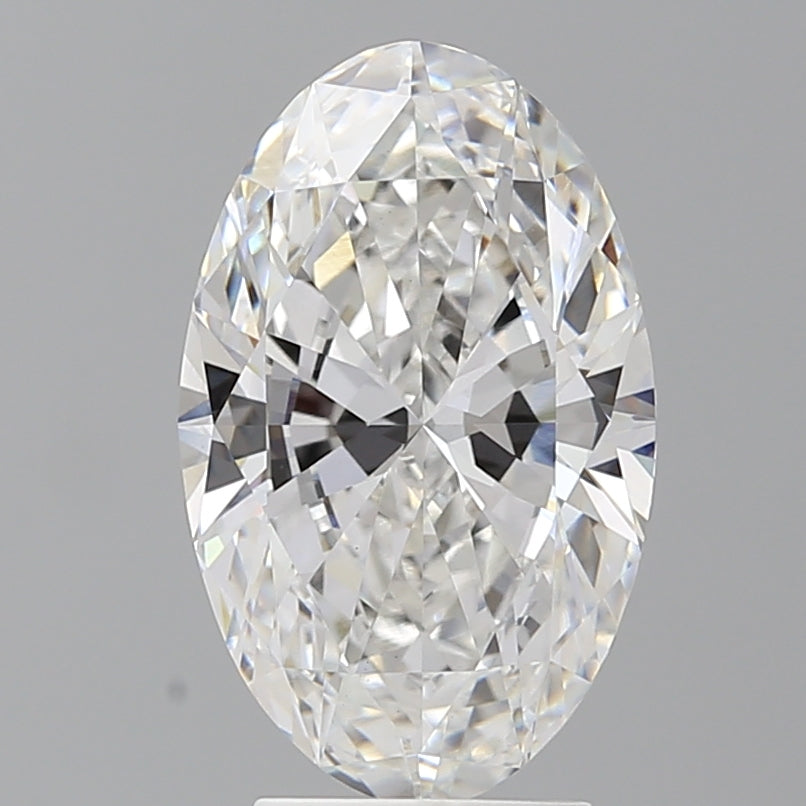 3.55 Carat Oval Shaped, Ideal Cut, E Color, VS1 Clarity, IGI Certified Lab Grown Diamond