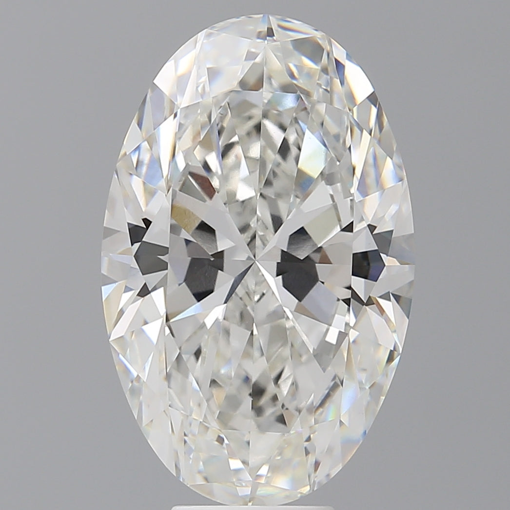 9.10 Carat Oval Shaped, Ideal Cut, F Color, VS1 Clarity, IGI Certified Lab Grown Diamond