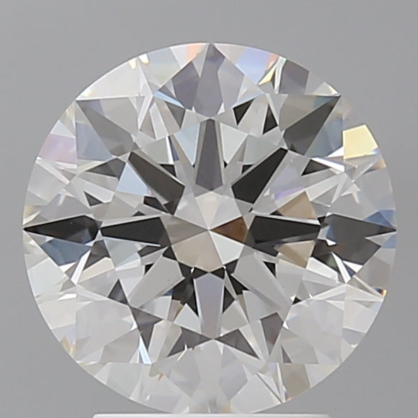 3.07 Carat Round Shaped, Ideal Cut, F Color, VVS2 Clarity, IGI Certified Lab Grown Diamond