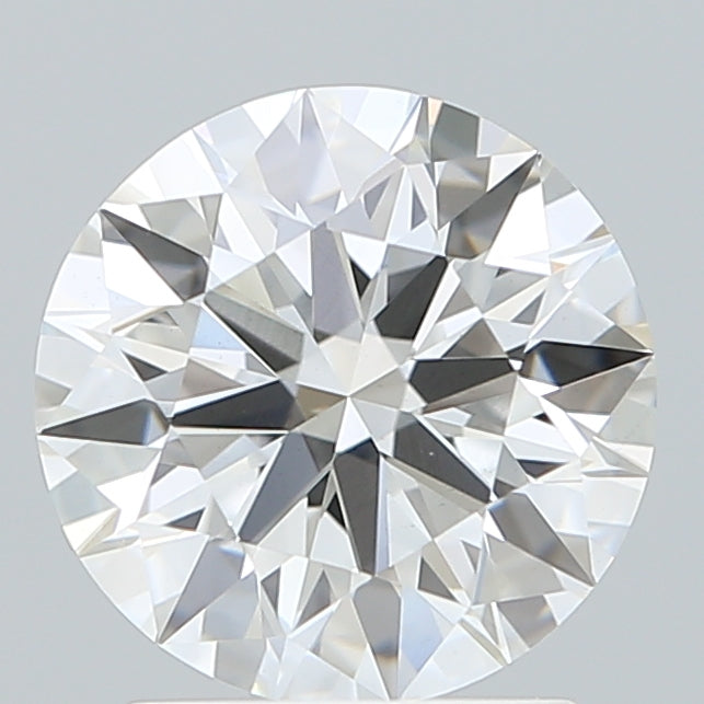 2.04 Carat Round Shaped, Ideal Cut, F Color, VVS2 Clarity, IGI Certified Lab Grown Diamond
