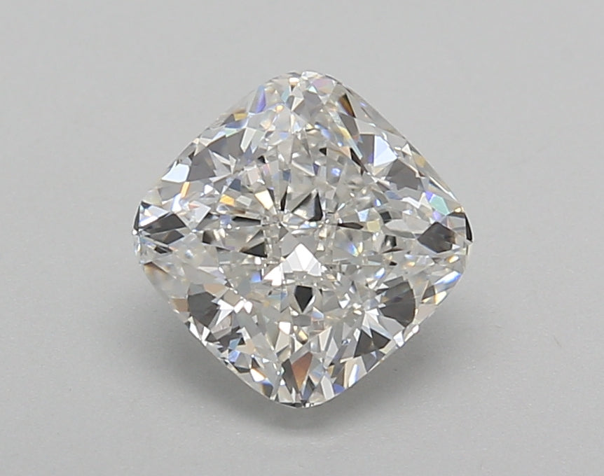 1.52 Carat Cushion Shaped, Excellent Cut, E Color, VVS2 Clarity, IGI Certified Lab Grown Diamond