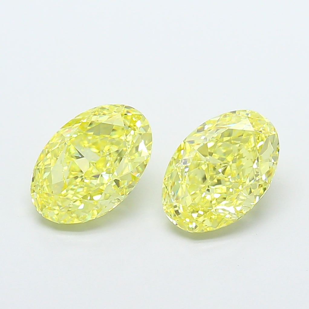 1.68 Carat Oval Shaped, Excellent Cut, VVS2 Clarity, IGI Certified Lab Grown Diamond