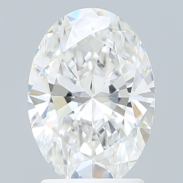 2.10 Carat Oval Shaped, Ideal Cut, E Color, VVS1 Clarity, IGI Certified Lab Grown Diamond