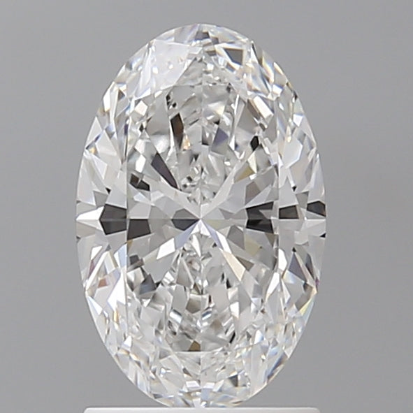 1.60 Carat Oval Shaped, Ideal Cut, D Color, VVS2 Clarity, IGI Certified Lab Grown Diamond