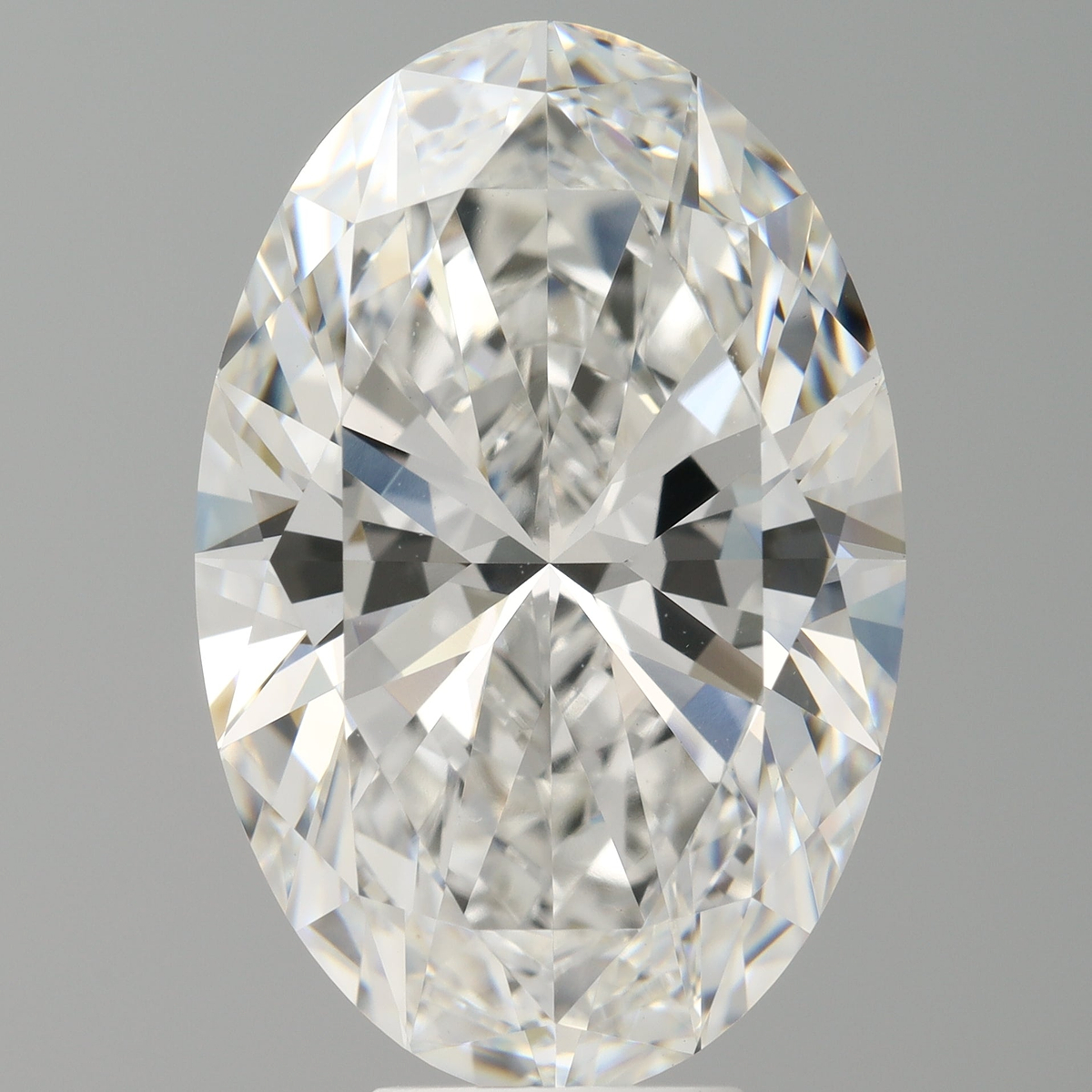 8.09 Carat Oval Shaped, Ideal Cut, E Color, VVS2 Clarity, IGI Certified Lab Grown Diamond