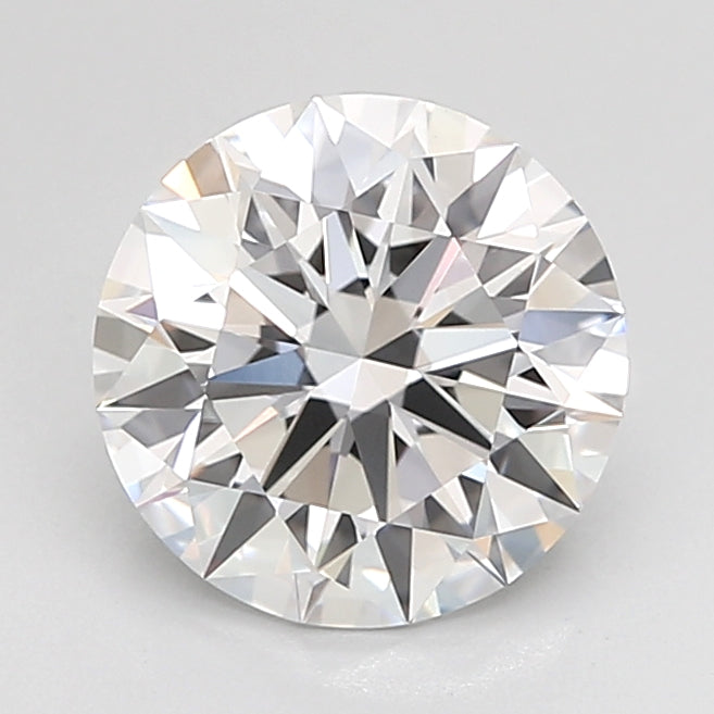2.04 Carat Round Shaped, Ideal Cut, D Color, VVS2 Clarity, IGI Certified Lab Grown Diamond