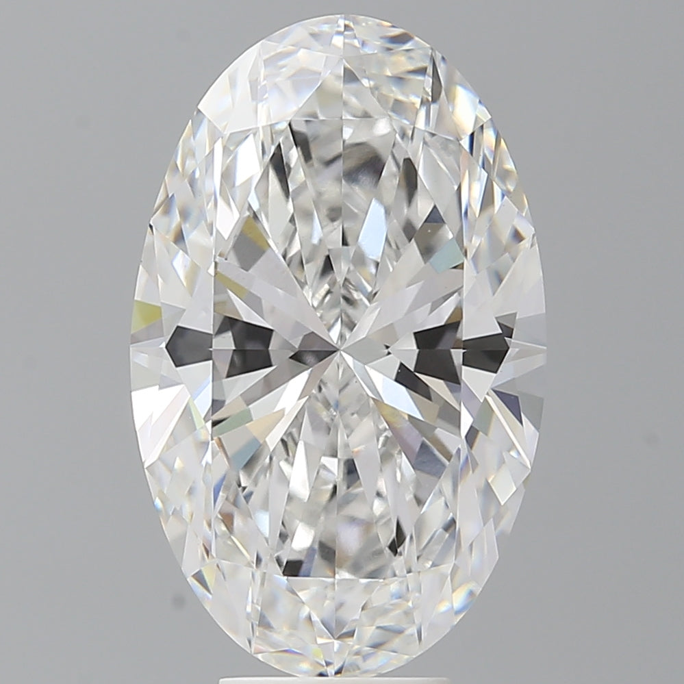 7.58 Carat Oval Shaped, Ideal Cut, E Color, VS1 Clarity, IGI Certified Lab Grown Diamond