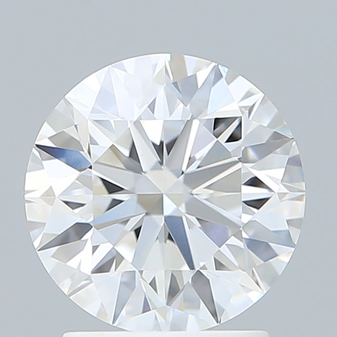 2.10 Carat Round Shaped, Excellent Cut, F Color, VVS2 Clarity, IGI Certified Lab Grown Diamond