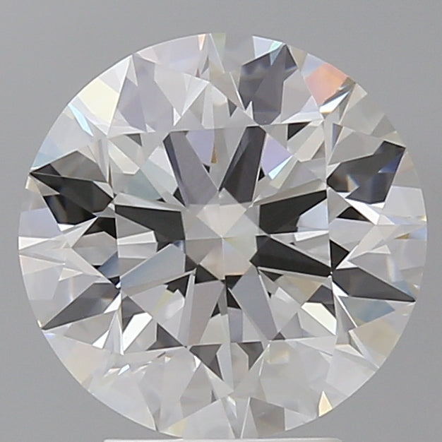 4.04 Carat Round Shaped, Ideal Cut, E Color, VVS2 Clarity, IGI Certified Lab Grown Diamond