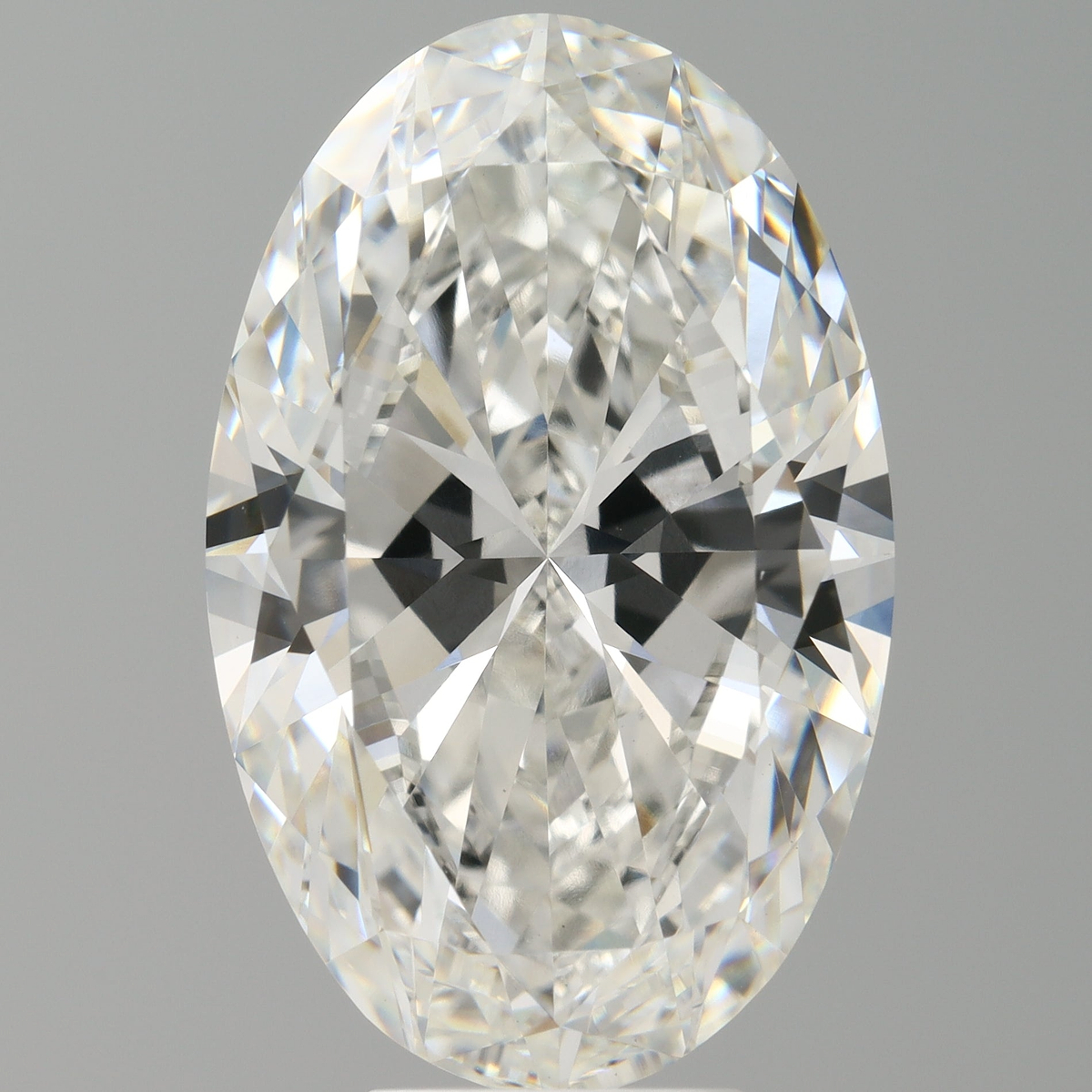 8.03 Carat Oval Shaped, Ideal Cut, F Color, VVS2 Clarity, IGI Certified Lab Grown Diamond