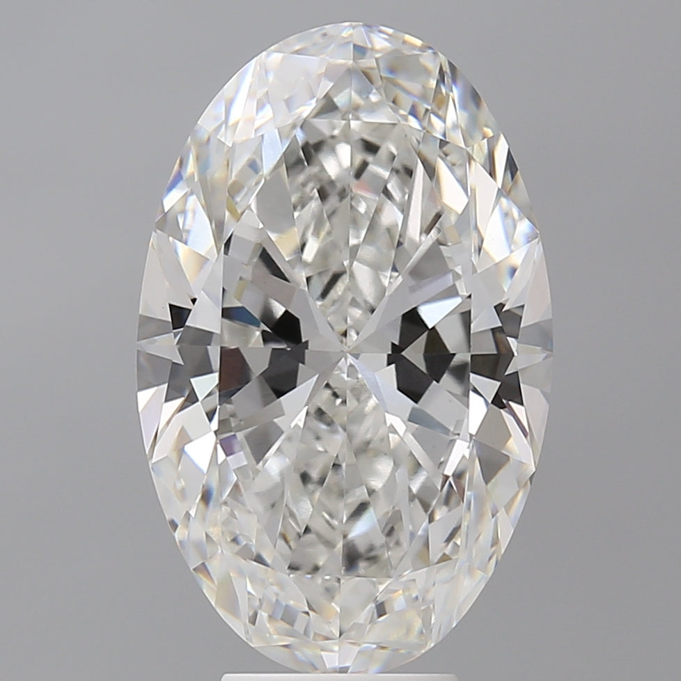 7.50 Carat Oval Shaped, Ideal Cut, F Color, VVS2 Clarity, IGI Certified Lab Grown Diamond