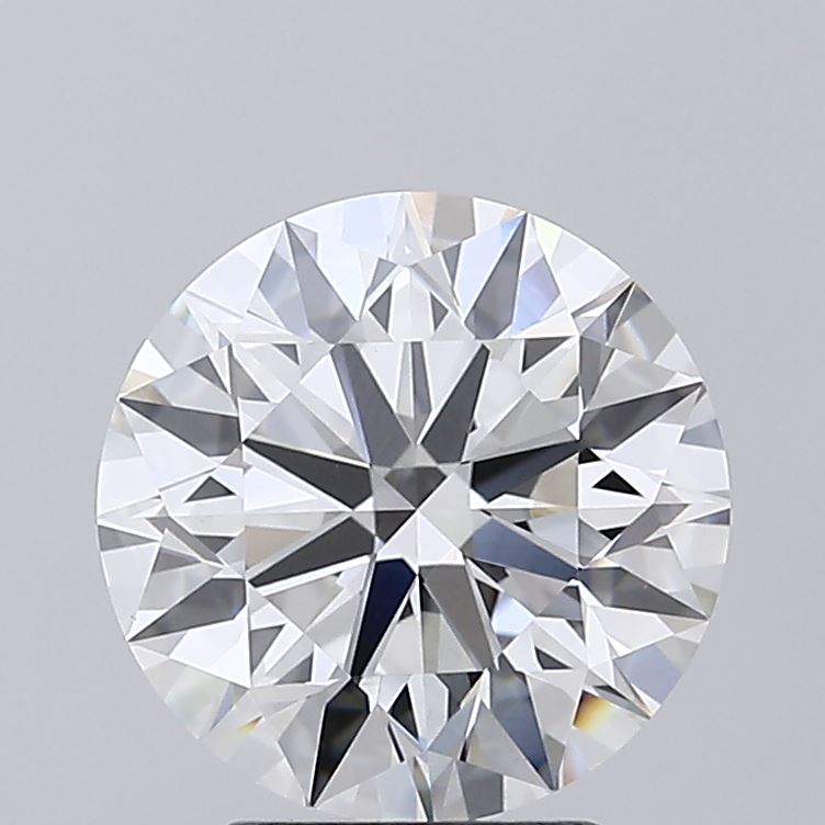 3.10 Carat Round Shaped, Ideal Cut, F Color, VVS2 Clarity, IGI Certified Lab Grown Diamond