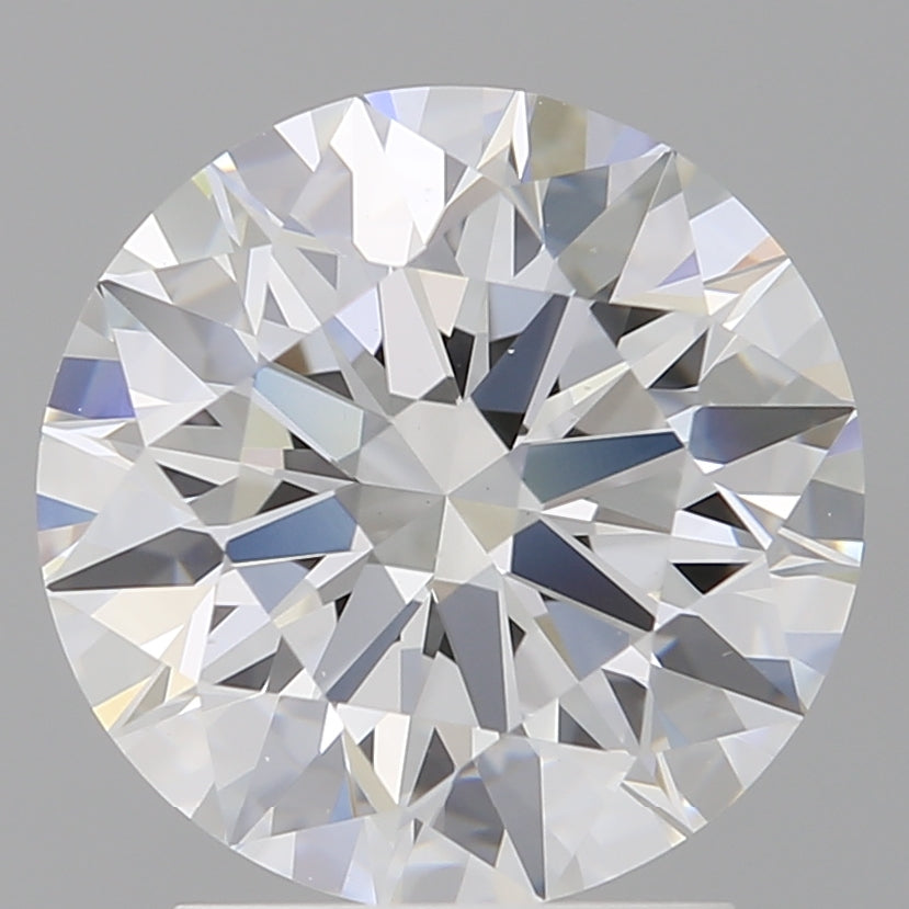 2.60 Carat Round Shaped, Ideal Cut, E Color, VS1 Clarity, IGI Certified Lab Grown Diamond