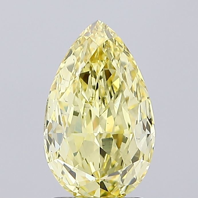 2.03 Carat Pear Shaped, Ideal Cut, VS2 Clarity, IGI Certified Lab Grown Diamond
