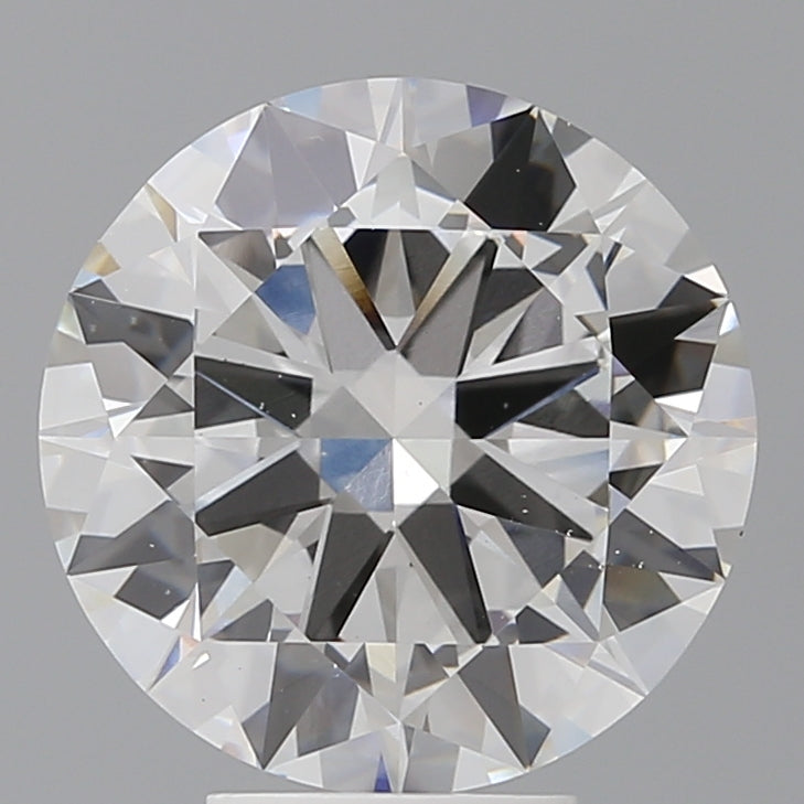 5.51 Carat Round Shaped, Excellent Cut, F Color, VS1 Clarity, IGI Certified Lab Grown Diamond