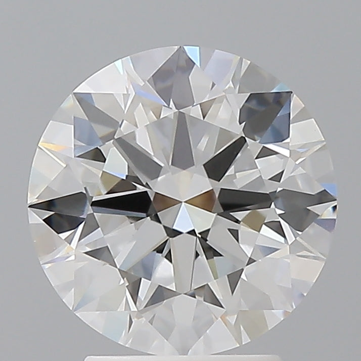 3.02 Carat Round Shaped, Ideal Cut, E Color, VVS2 Clarity, IGI Certified Lab Grown Diamond