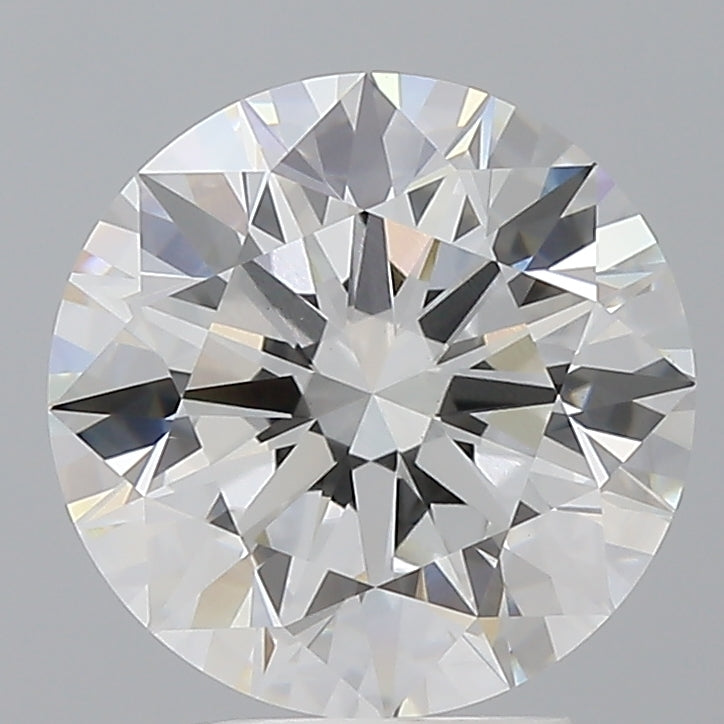 3.58 Carat Round Shaped, Ideal Cut, E Color, VVS2 Clarity, IGI Certified Lab Grown Diamond