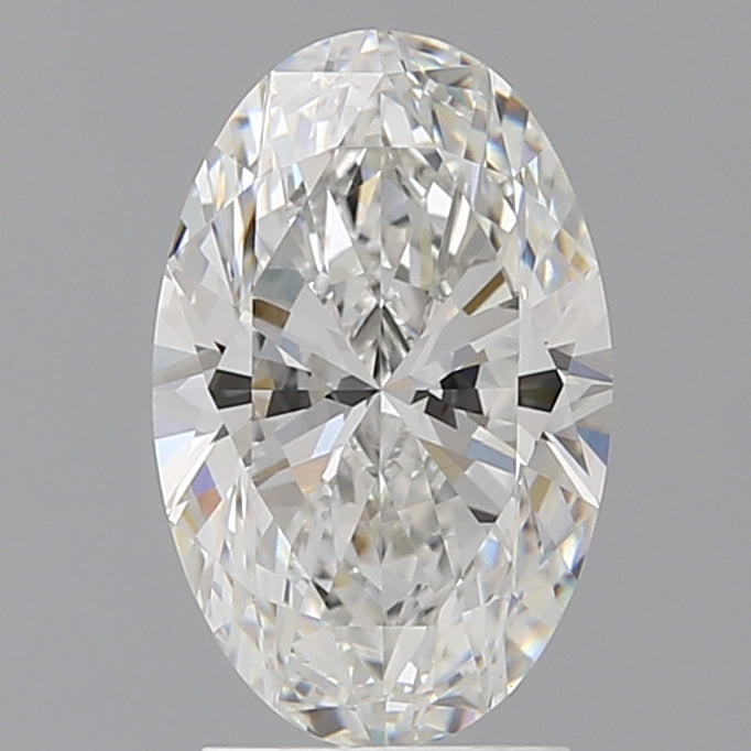 2.58 Carat Oval Shaped, Ideal Cut, E Color, VVS2 Clarity, IGI Certified Lab Grown Diamond