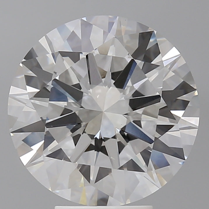 5.50 Carat Round Shaped, Excellent Cut, E Color, VS1 Clarity, IGI Certified Lab Grown Diamond