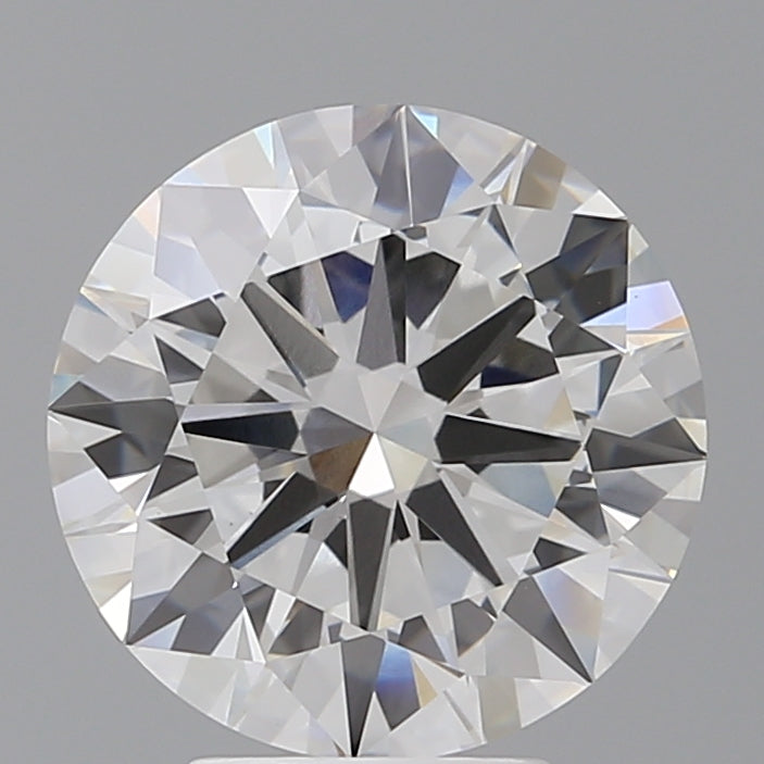4.55 Carat Round Shaped, Excellent Cut, F Color, VVS2 Clarity, IGI Certified Lab Grown Diamond