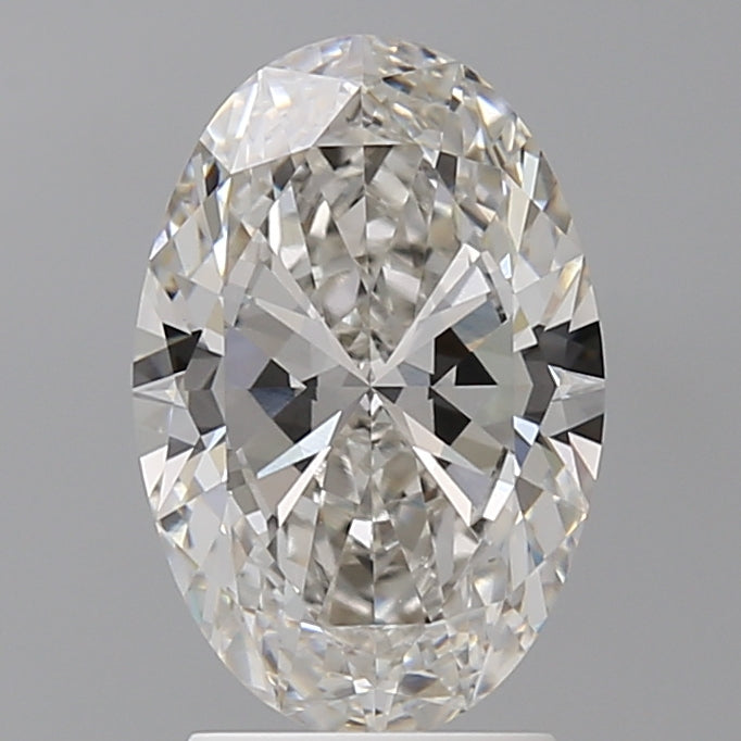 2.55 Carat Oval Shaped, Ideal Cut, F Color, VVS2 Clarity, IGI Certified Lab Grown Diamond