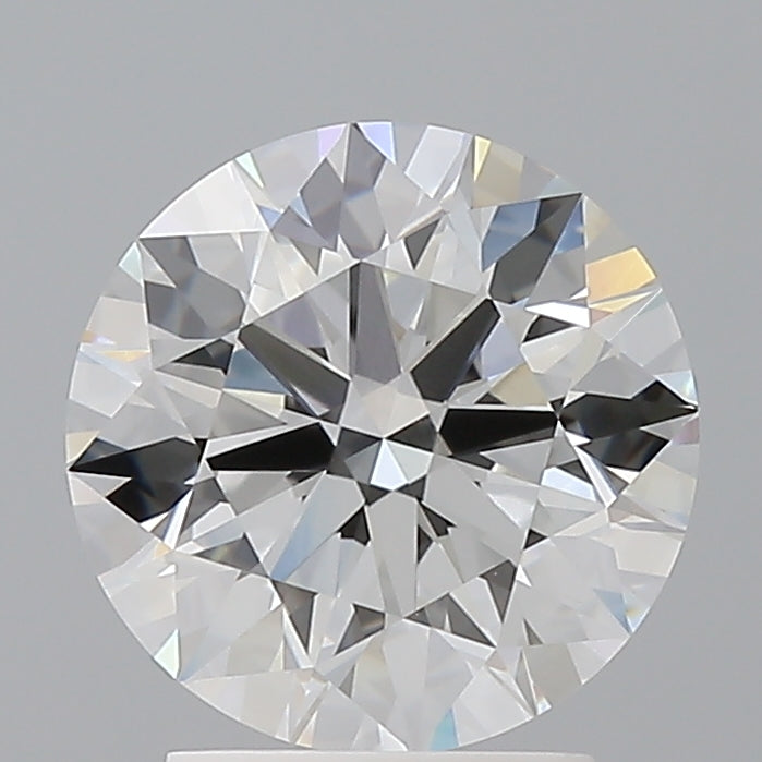 2.60 Carat Round Shaped, Ideal Cut, F Color, VVS2 Clarity, IGI Certified Lab Grown Diamond