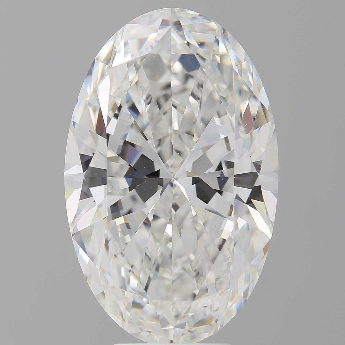 8.02 Carat Oval Shaped, Ideal Cut, F Color, VVS2 Clarity, IGI Certified Lab Grown Diamond