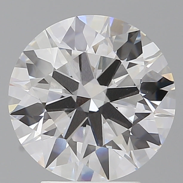 3.57 Carat Round Shaped, Ideal Cut, F Color, VVS2 Clarity, IGI Certified Lab Grown Diamond