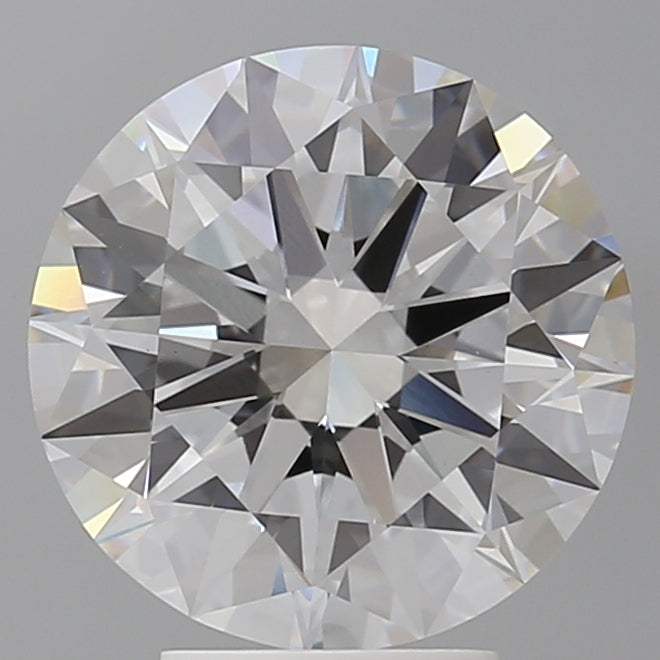 4.51 Carat Round Shaped, Excellent Cut, E Color, VVS2 Clarity, IGI Certified Lab Grown Diamond